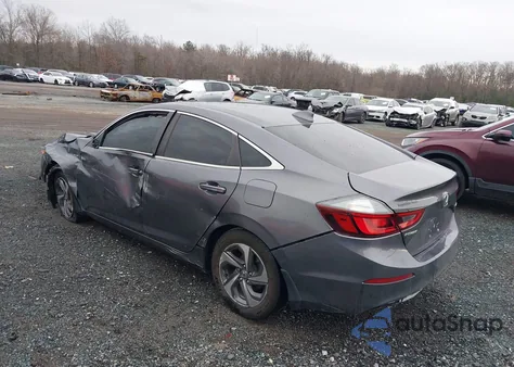 2019 Honda Insight Ex z USA, uszkodzony, nr VIN 19XZE4F57KE016323